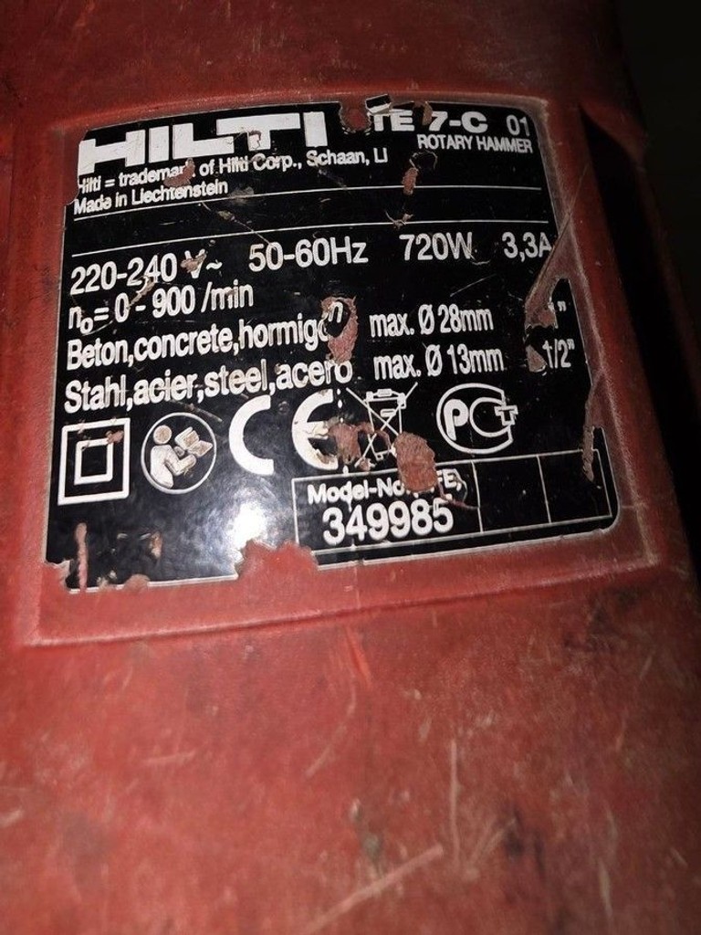 Hilti te 7-c Код:01-201149991. Изображение 6