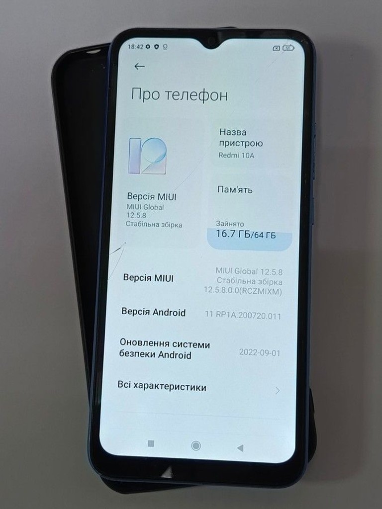 Xiaomi Redmi 10A 4/64GB Black Код:01-201152489. Зображення 9