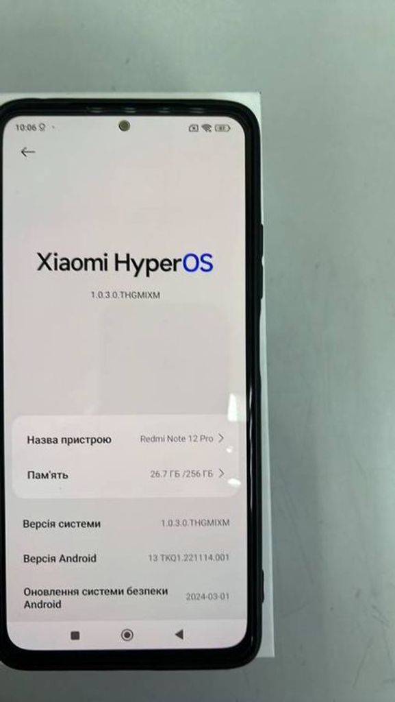 Xiaomi redmi note 12 pro 8/256gb