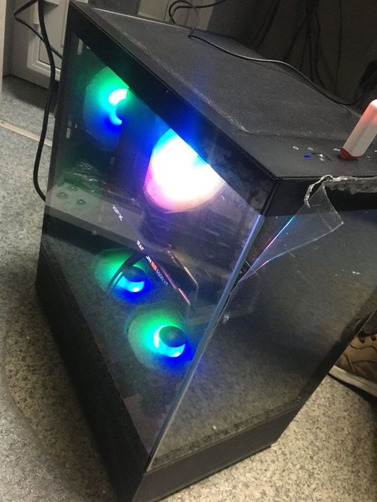 Купить Пк amd ryzen 5 5600/ram 32 gb/hdd відсутній/ssd 1000 gb/amd/ ati radeon rx 6600 xt 8gb gddr6 128bit Б/У