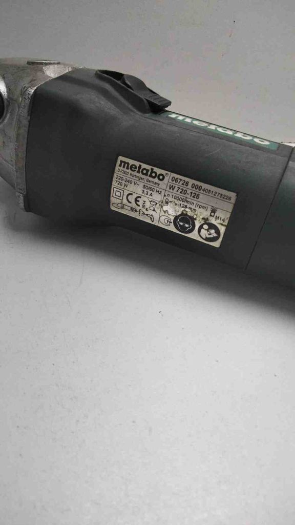 Metabo w 720-125 Код:2000004220891. Зображення 4