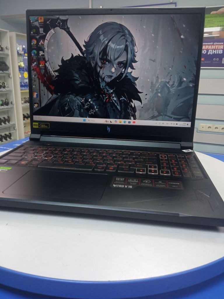 Купить Acer 16/core i7-14650hx ddr5/16gb ddr5/hdd *відсутній/ssd 1000 gb/geforce rtx4050 6gb Б/У