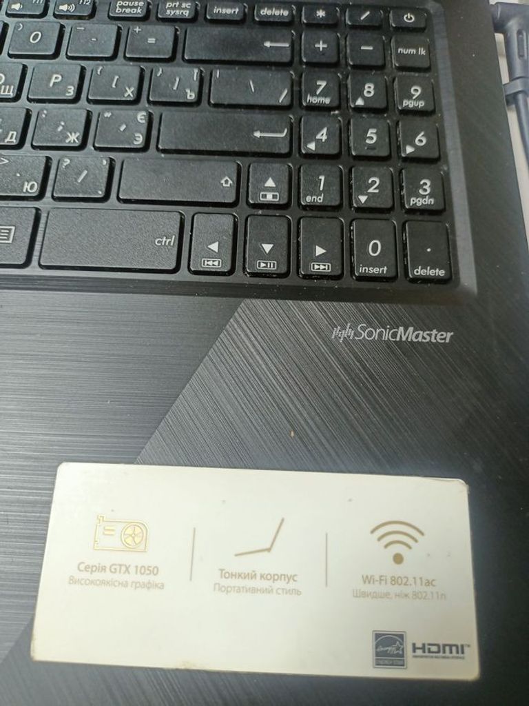 Распродажа Asus 15/ryzen 5 3500u ddr4/8gb ddr4/hdd 500 gb/ssd *відсутній/geforce gtx1050 2gb, продавец Техноскарб