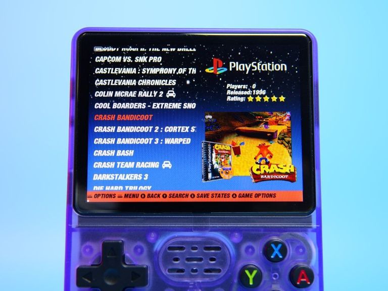 Портативна ігрова консоль Intex Data Frog R36S Retro Handheld Game Console 64Gb, Purple. Нова. Код:null. Изображение 4