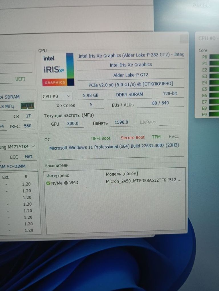 Acer 15/core i5-1235u ddr5/12gb ddr4/hdd *відсутній/ssd 512 gb/*інтегрована Код:01-200773186. Зображення 10