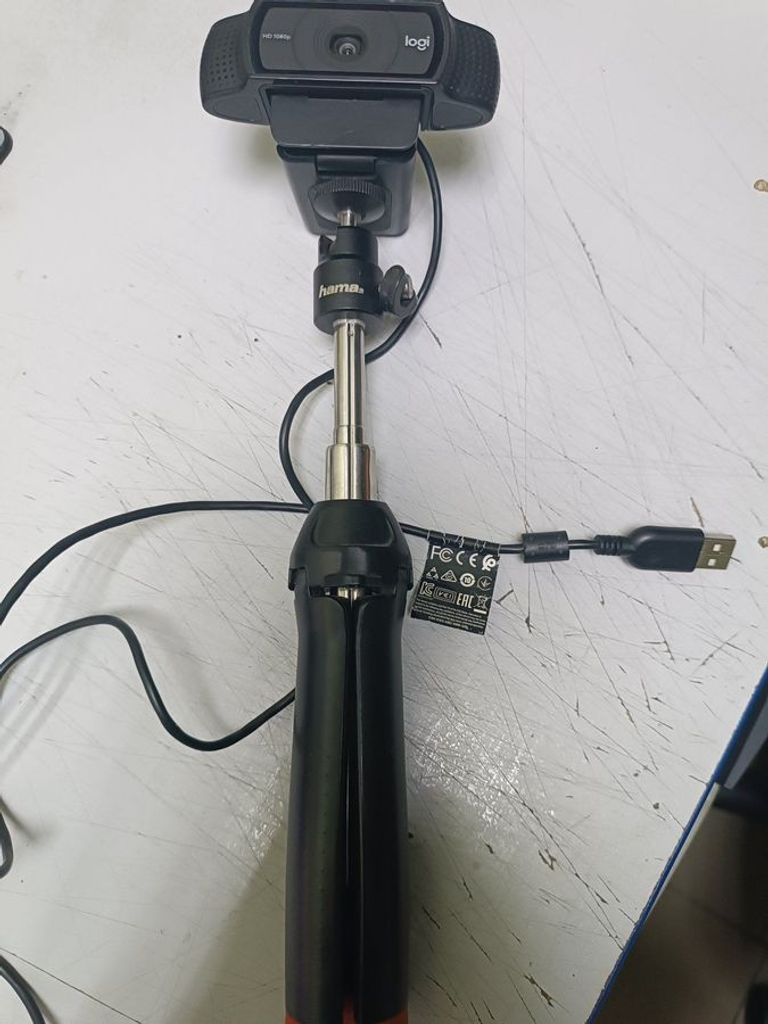 Оголошення Logitech hd pro webcam c920 Б/У