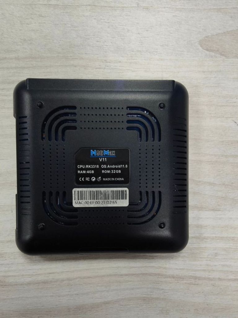 Объявление H96 Max v11 rk3318 4/32gb Б/У