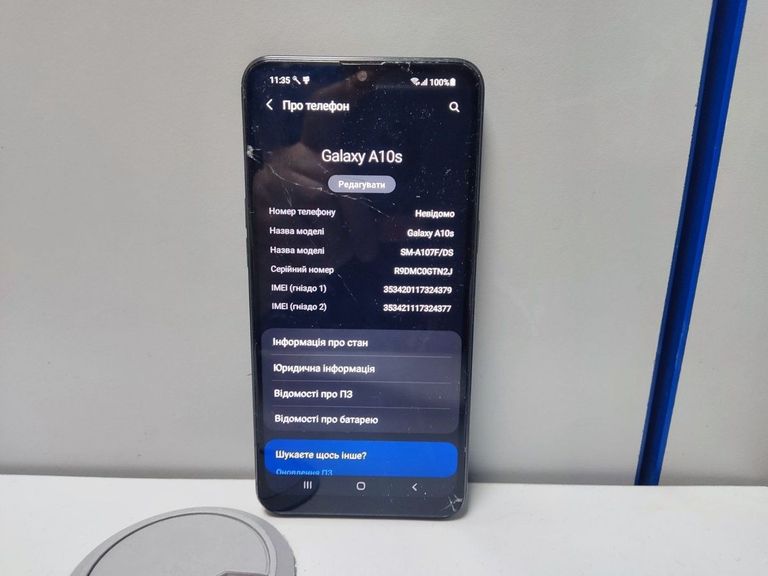 Дешево Samsung a107f galaxy a10s 2/32gb з ломбарду