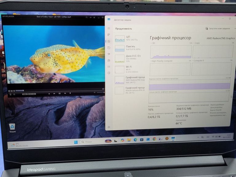 Lenovo ideapad gaming 3 15ach6 Код:01-200594265. Зображення 8