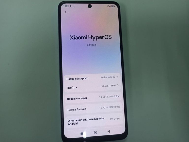 Дешево Xiaomi redmi note 12 4/128gb з ломбарду