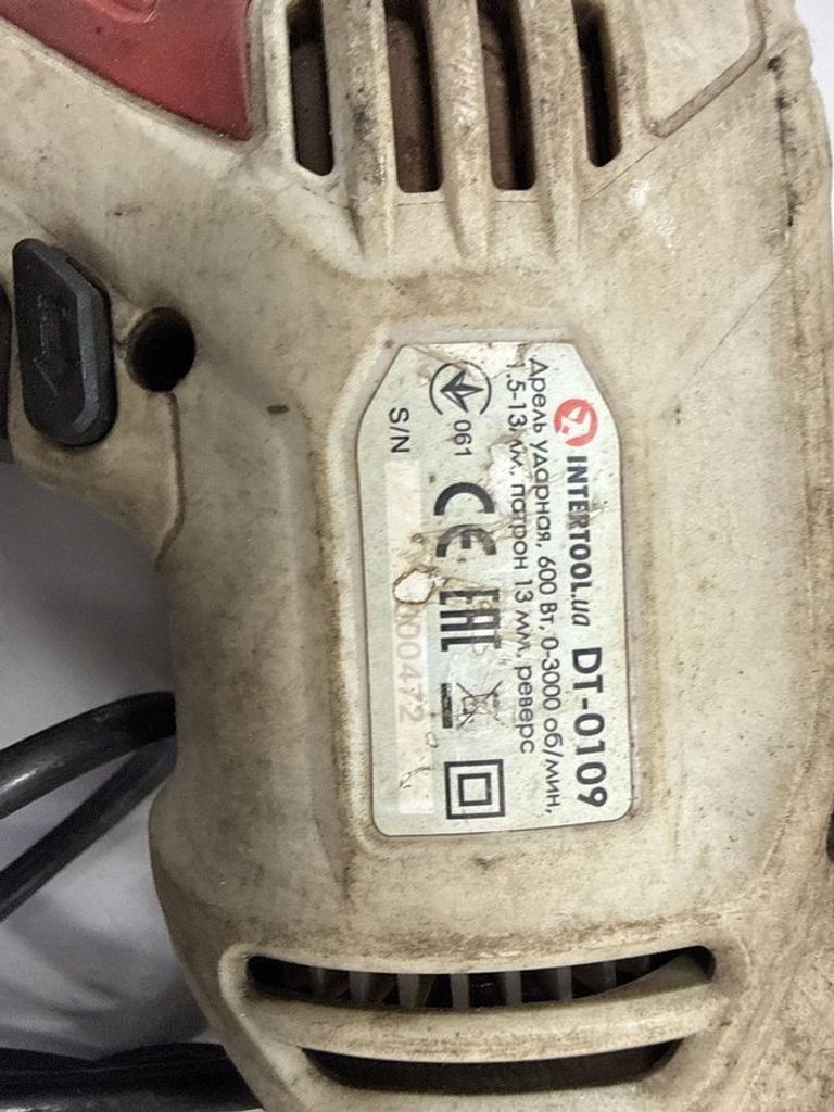 Оголошення Intertool DT-0109 Б/У