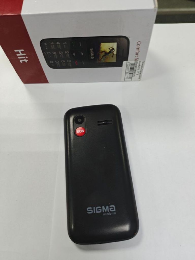 Оголошення Sigma mobile Comfort 50 HIT Black Б/У