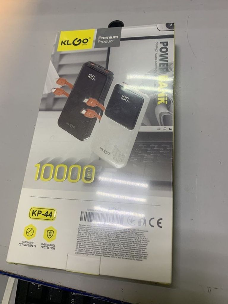Объявление Klgo kp-44 10000mah Б/У