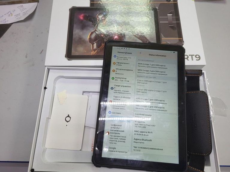 Купити Oukitel Pad RT9 6/256GB LTE Black Б/У