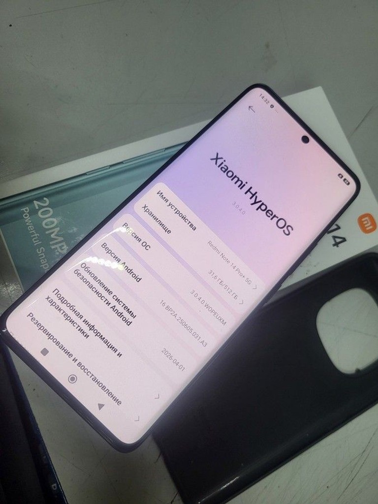 Оголошення Xiaomi redmi note 14 pro+ 5g 12/512gb Б/У
