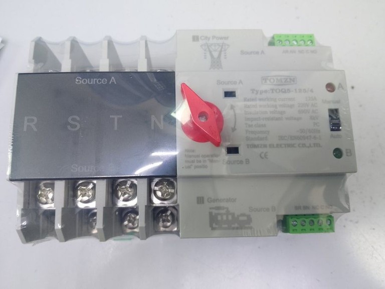 Дешиво Tomzn 4p125A I-0-II (TOQ5-125/4) с ломбарда