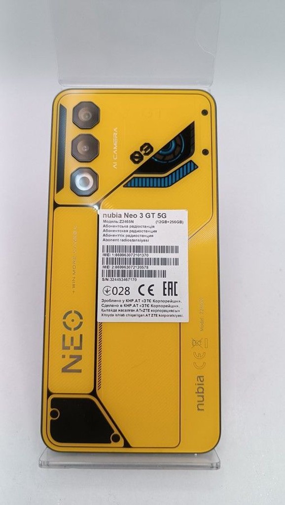 Zte Nubia Neo 3 GT 5G 12/256GB Gray Код:01-200974136. Зображення 7