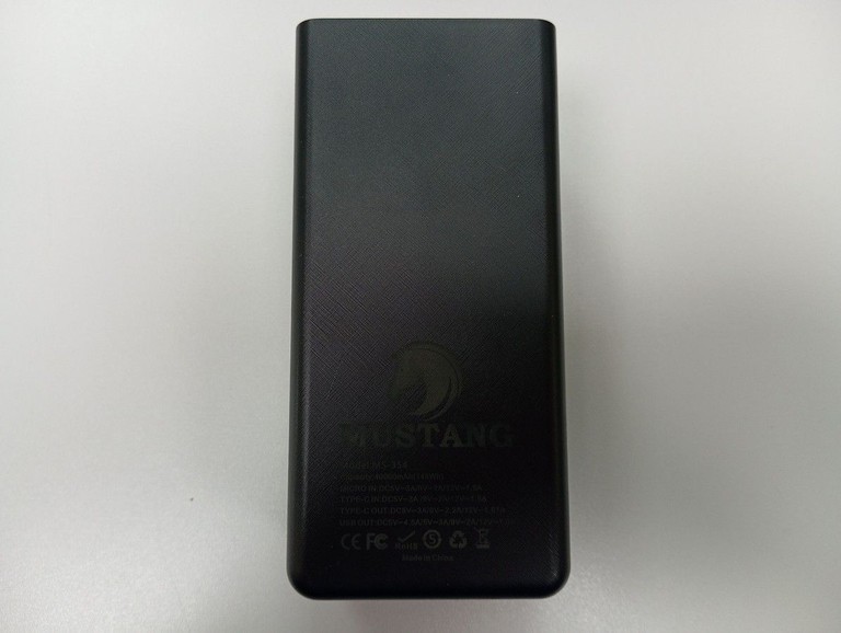 Оголошення Mustang ms-354 pd20+qc3.0 22.5w 40000mah Б/У