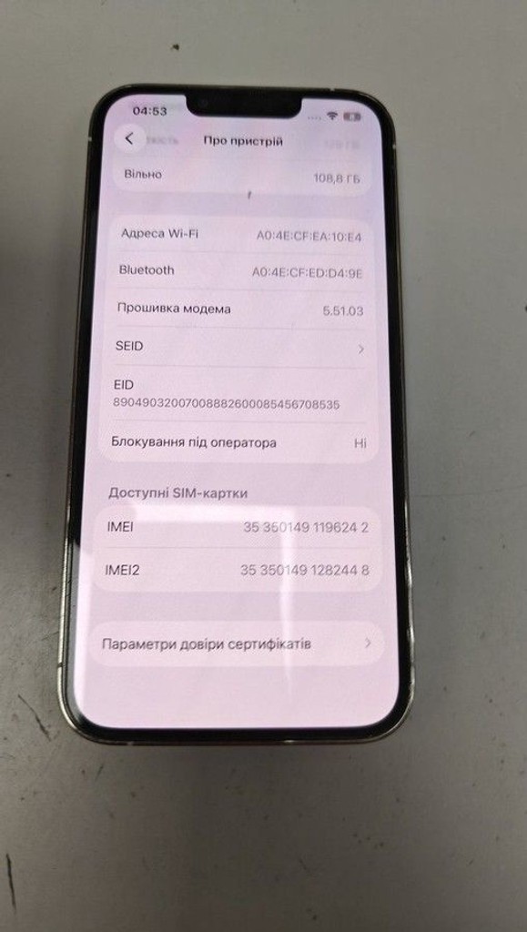 Купити Apple iphone 13 pro 128gb Б/У
