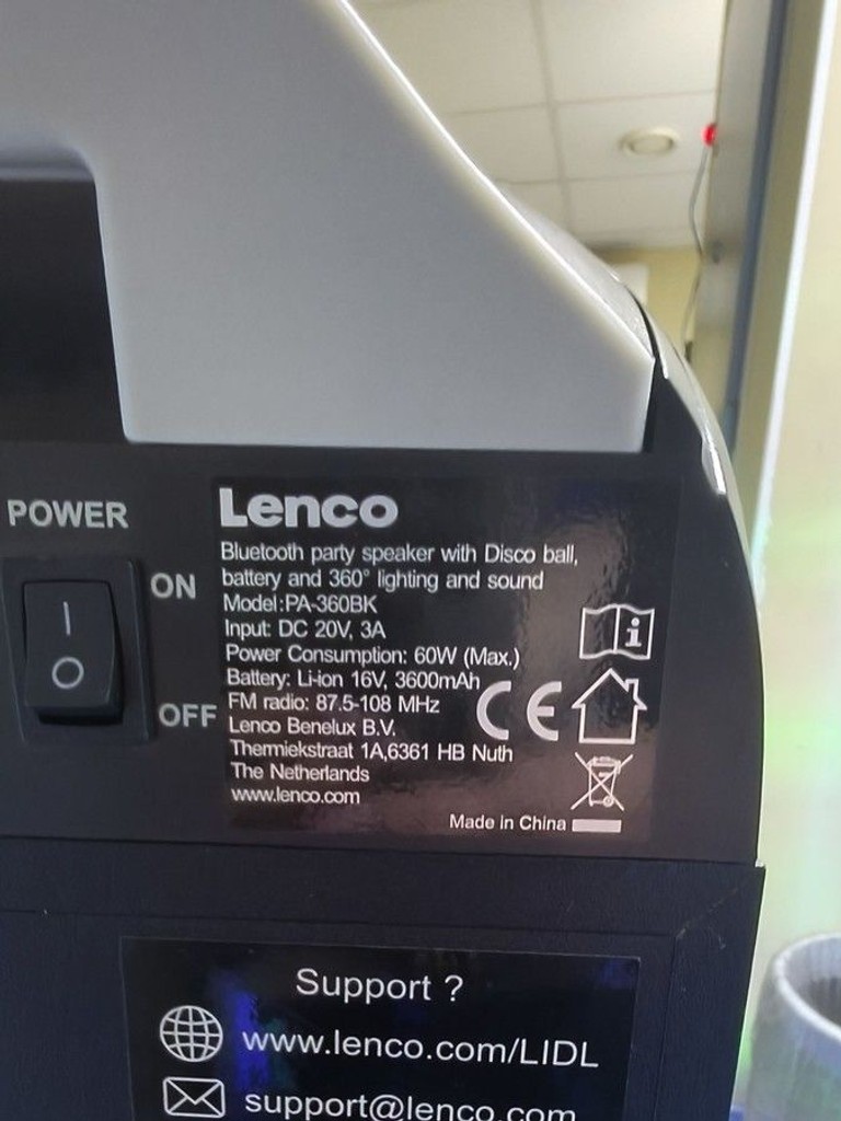 Дешево Lenco pa-360bk з ломбарду