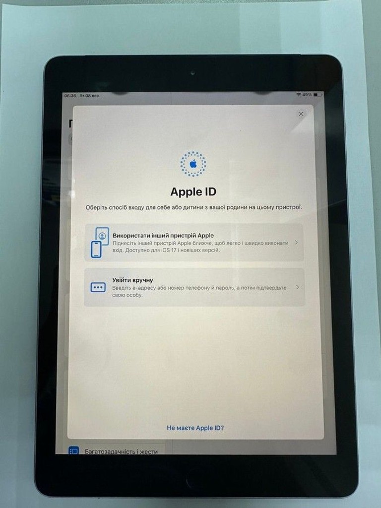 Дешево Apple ipad 6 gen 2018 128gb wi-fi + lte з ломбарду