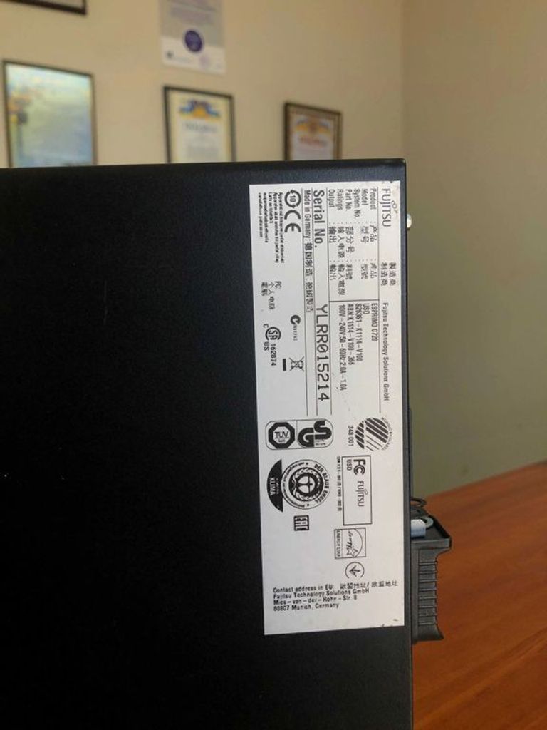 Fujitsu Esprimo C720 /SFF/ i5-4570/8GB/256GB/Гарантія Код:null. Изображение 5