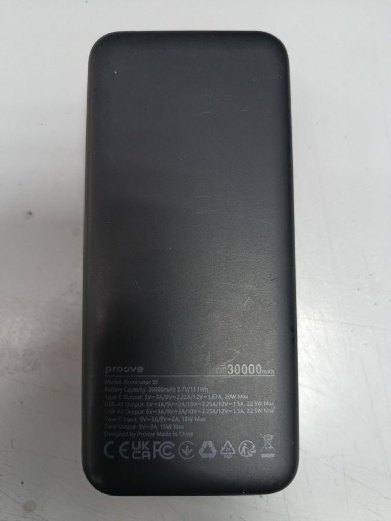 Объявление Proove illuminator se 22.5w 30000mah Б/У