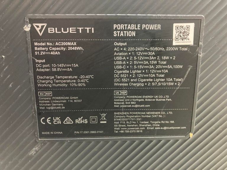 Bluetti ac200max Код:01-200515104. Зображення 5