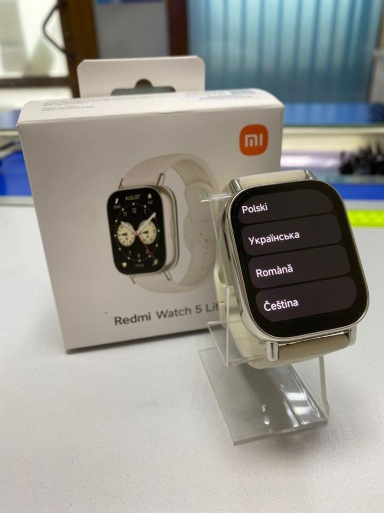 Купити Xiaomi Redmi Watch 5 Lite Black (BHR8789GL) Б/У