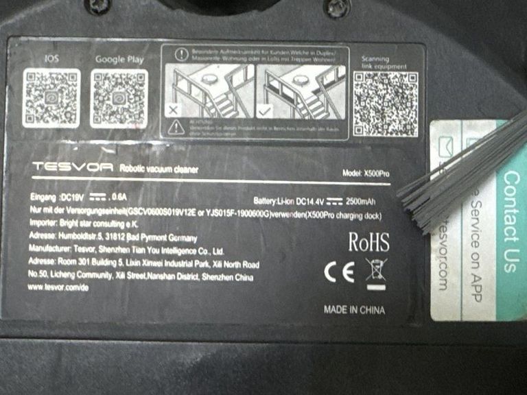 Розпродаж Tesvor x500 pro, продавець Техноскарб