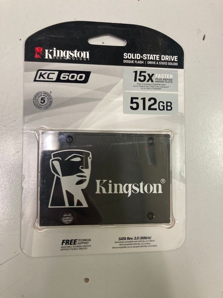 Купить Kingston kc600 512 gb Б/У