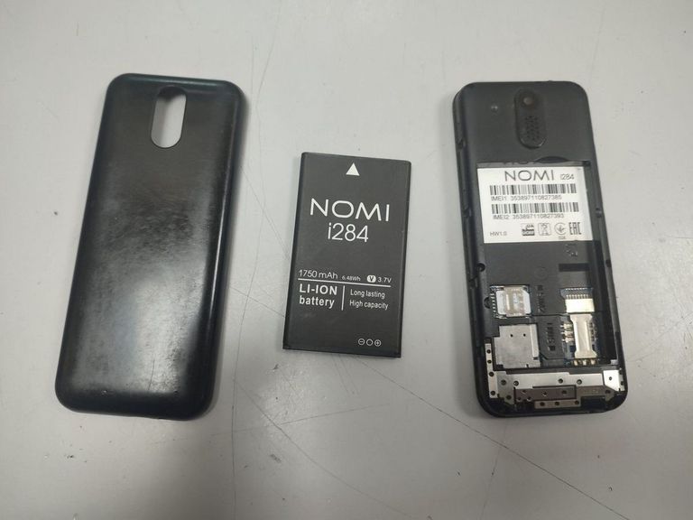 Объявление Nomi i284 Black Б/У