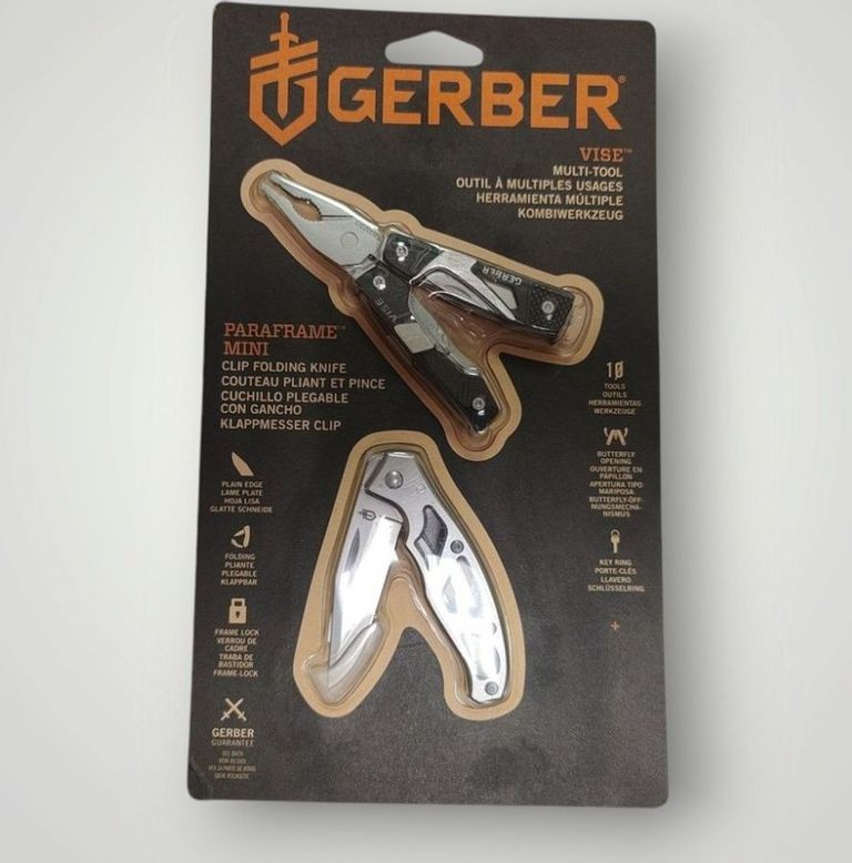 Купити Gerber vise + mini-paraframe 31-003205 Б/У