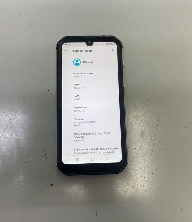 Объявление Blackview BV9900 8/256GB Black Б/У
