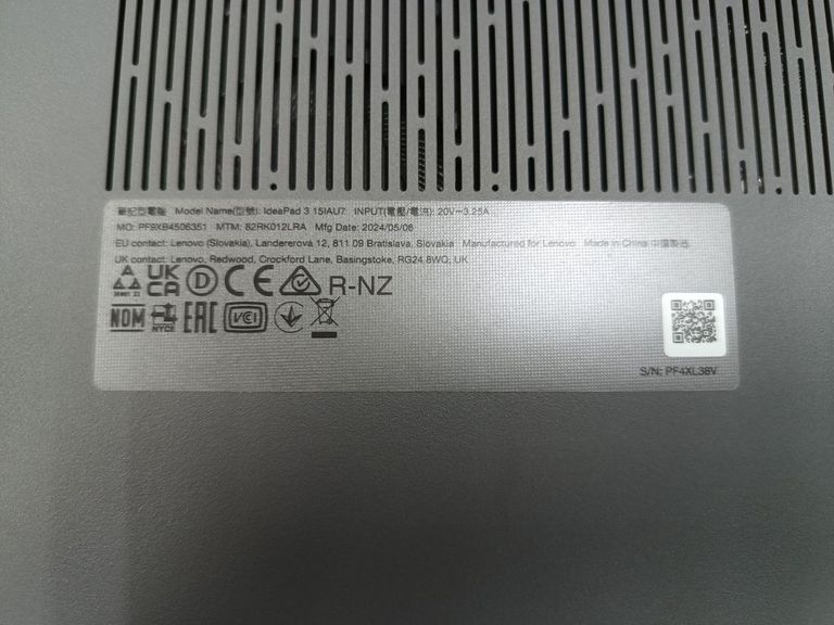 Lenovo ideapad 3 15iau7 Код:01-200802175. Изображение 6