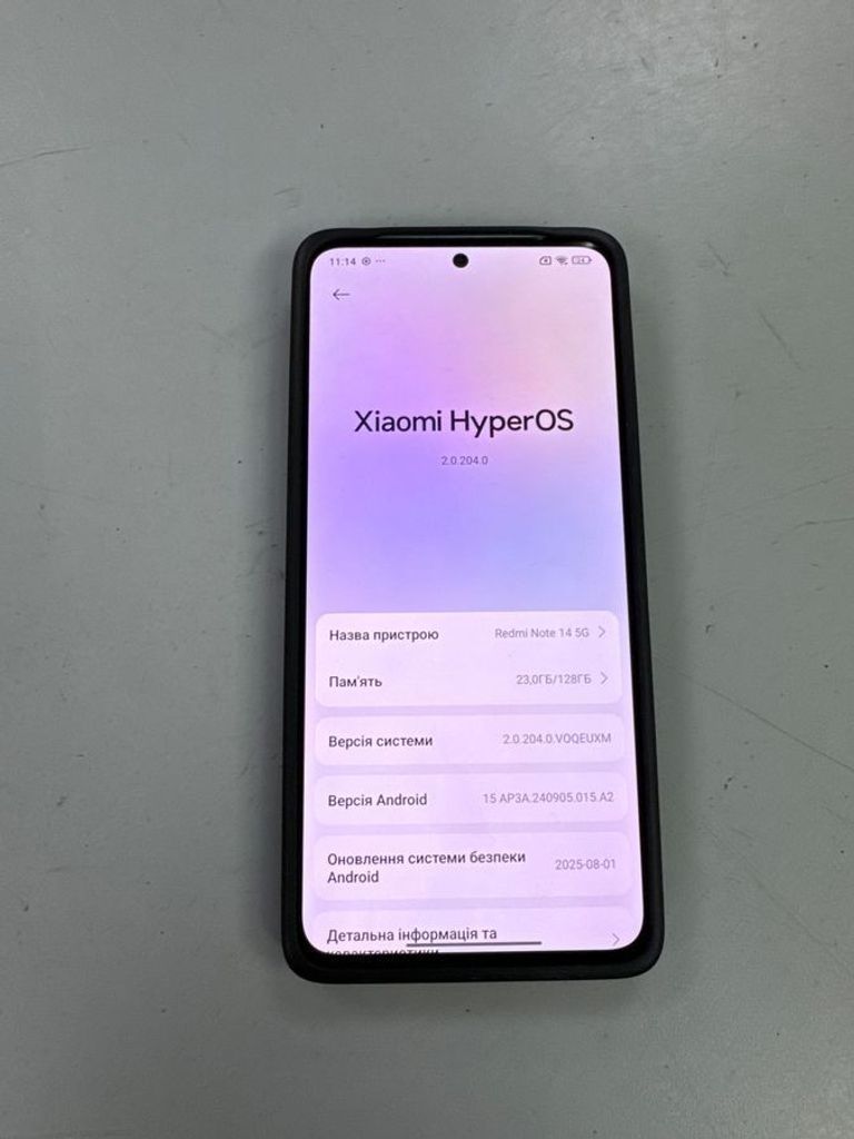 Купити Xiaomi redmi note 14 5g 6/128gb Б/У