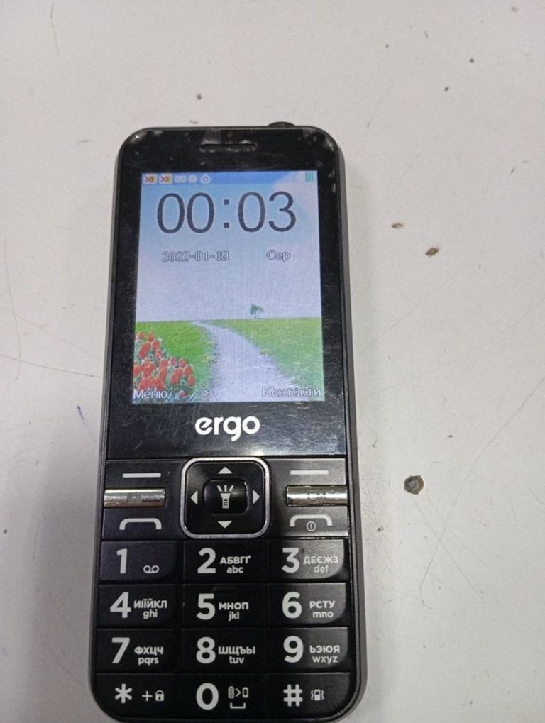 Оголошення Ergo E281 Dual Sim Black Б/У