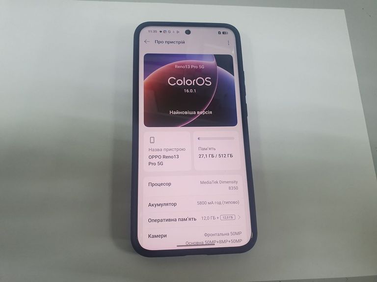 Купить Oppo reno13 pro 5g 12/512gb Б/У