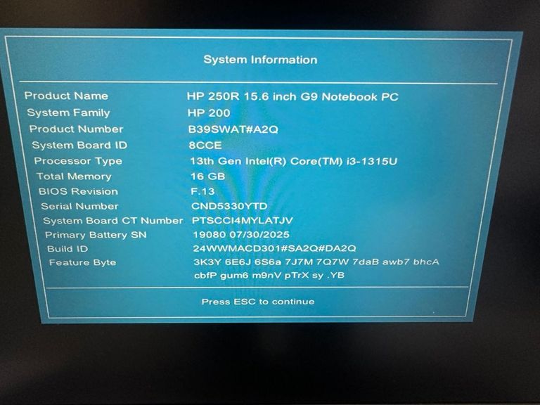 Объявление Hp 15/core i3-1315u ddr5/16gb ddr3/hdd *відсутній/ssd 512 gb/*інтегрована Б/У