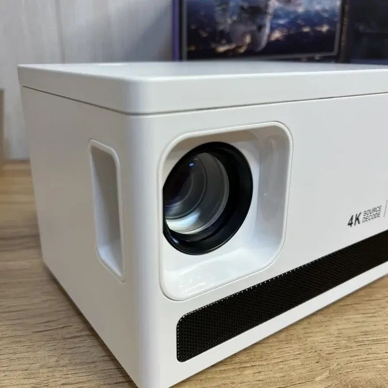 Розумний проектор 4K, 4 ядра, X6 Android 10, Wi-Fi, 2K відео, Full HD 1080P, міні-проектор для домашнього кінотеатру Код:null. Зображення 4