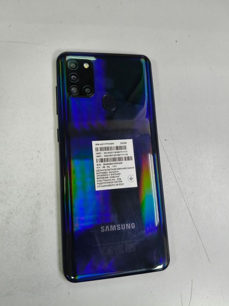 Оголошення Samsung galaxy a21s a217f 3/32gb Б/У