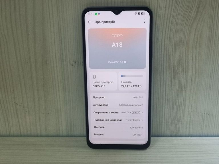 Oppo a18 4/128gb Код:01-200900018. Зображення 12