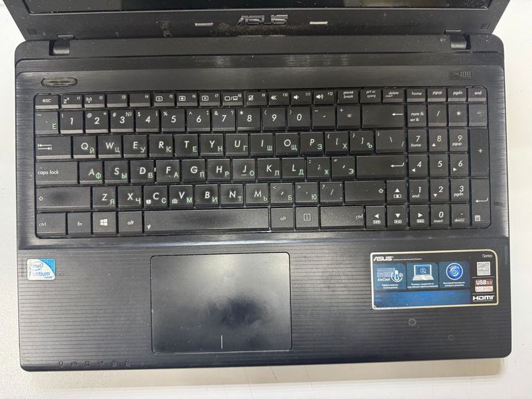 Розпродаж Asus 15/pentium 2020m ddr3/4gb ddr3/hdd 500 gb/ssd *відсутній/*інтегрована, продавець Техноскарб