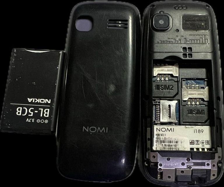 Розпродаж Nomi i189 Black, продавець Техноскарб