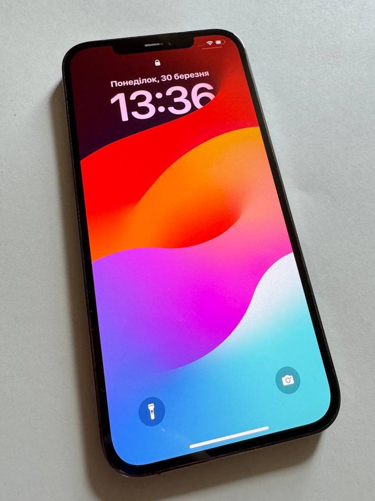 Купити Apple iPhone 12 Pro Max 128GB Graphite MG8X3LL/A Б/У