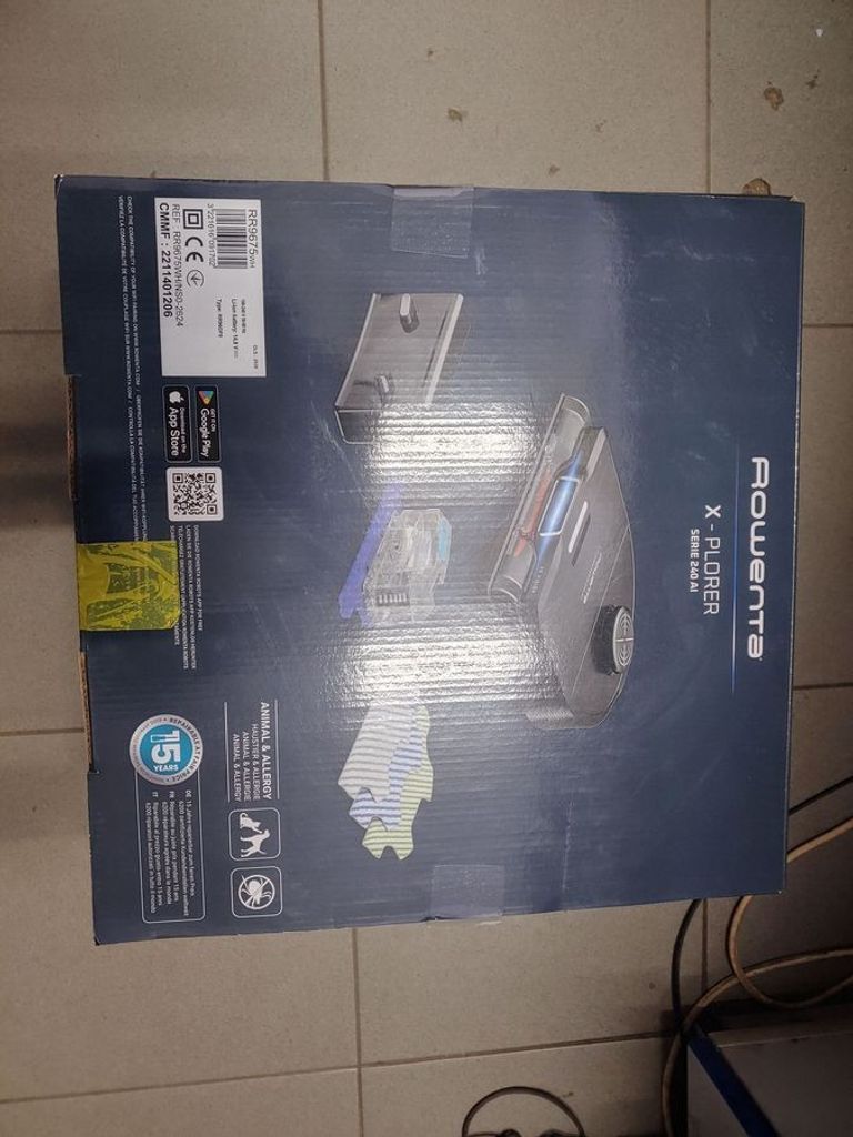 Rowenta X-Plorer Serie 240 AI Animal & Allergy Model RR9675WH Код:01-200917099. Зображення 5