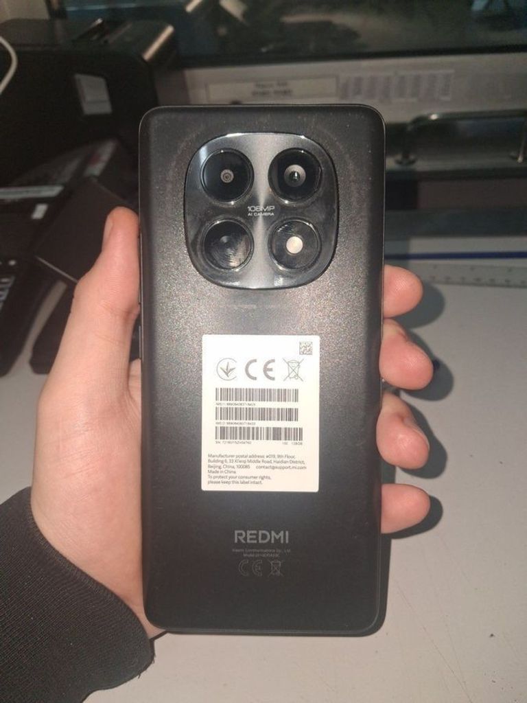 Оголошення Xiaomi Redmi Note 15 4G 6/128GB Purple Б/У