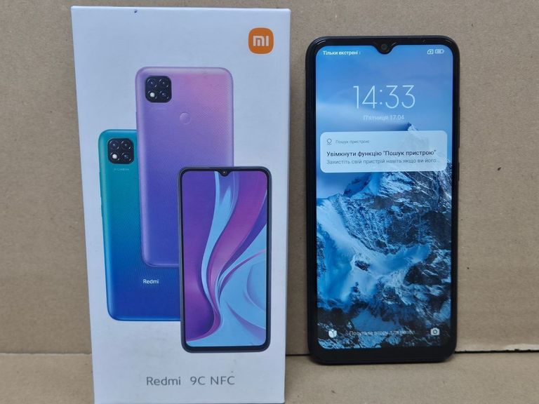 Купити Xiaomi redmi 9c nfc 3/64gb Б/У