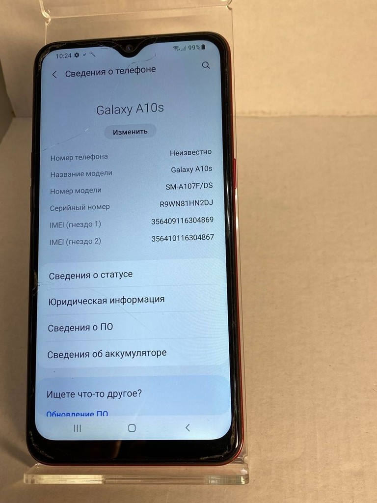 Объявление Samsung a107f galaxy a10s 2/32gb Б/У