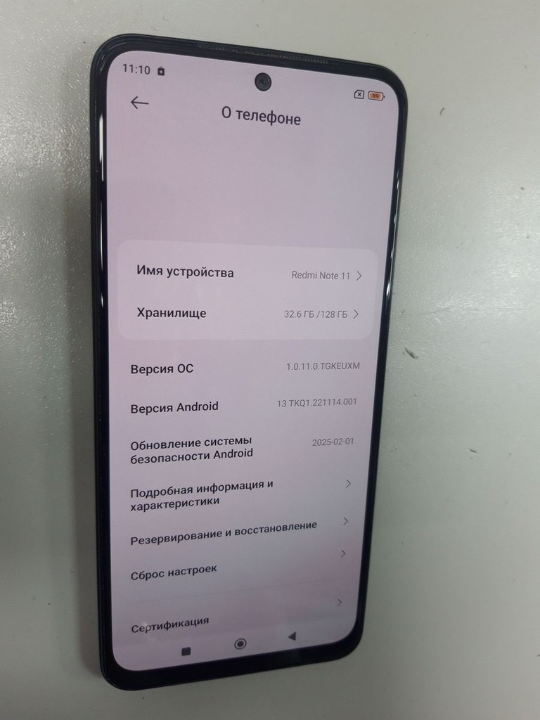 Дешево Xiaomi redmi note 11 4/128gb з ломбарду